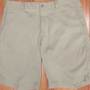 NIKE GOLF DRI-FIT Mens POLY/SPANDEX SHORTS KHAKI Sz 34